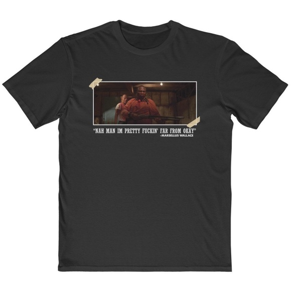Gildan Other - Pulp Fiction Marcellus Wallace Scene Tee